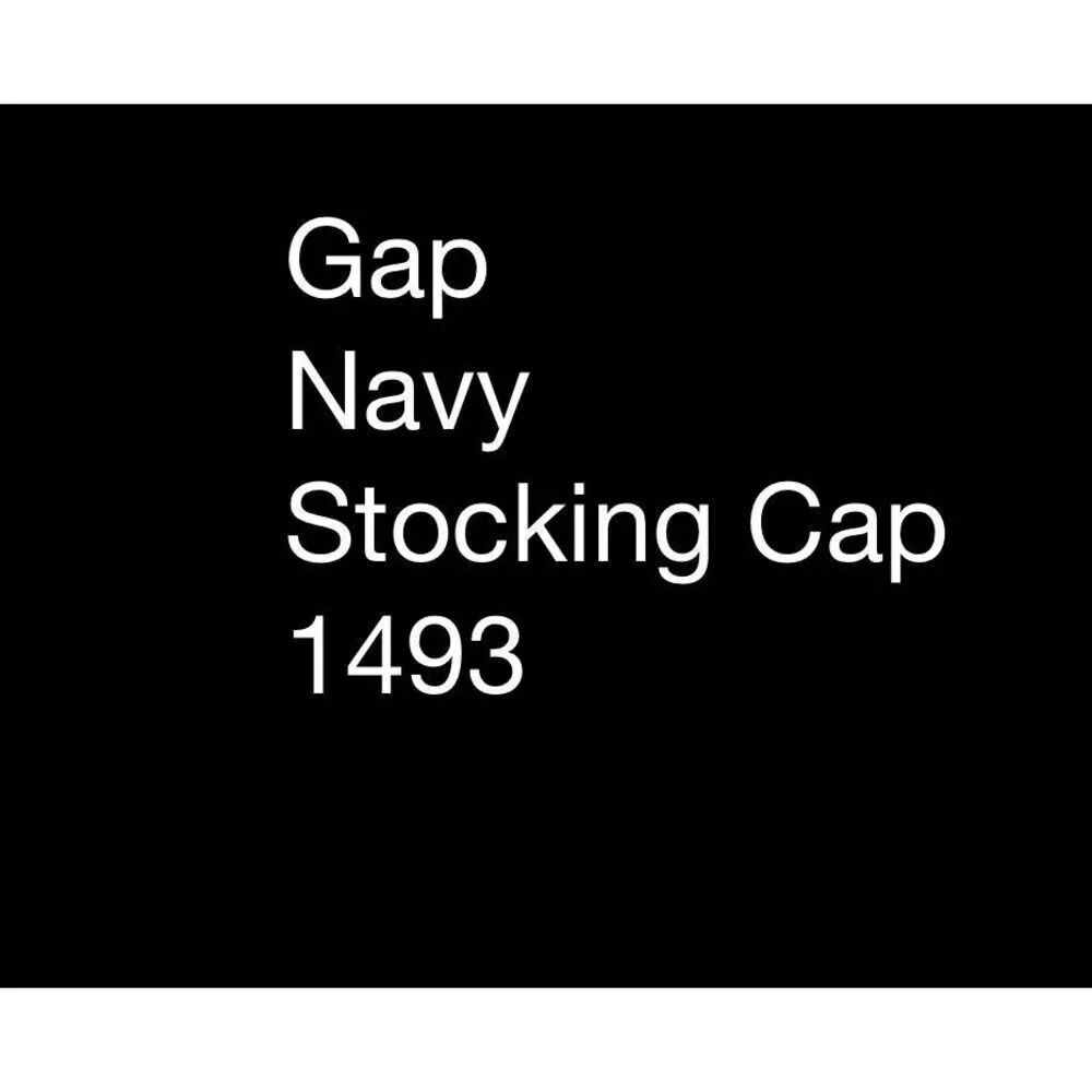 GAP navy stocking cap - Picture 4 of 4